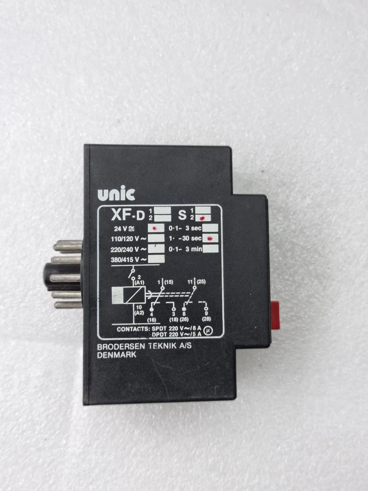 BRODERSEN UNIC XF-D RELEASE DELAY 24V 1.-30 sec XF